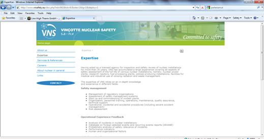 Vincotte Nuclear Safety VNS