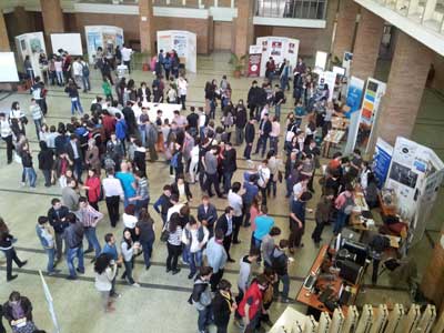 education fair at the Politechnica Institute