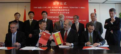 Signature of Collaboration Agreement with CJNF (China)