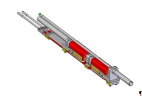 3D model of TW3 rig without metal sheath