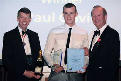 Paul Gavin (centre) one of URENCO's inspirational Apprentices