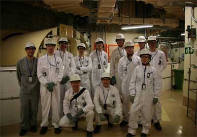 YGN members inside Vandellós II NPP