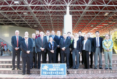 The ATS delegation in Japan.