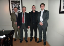 Didier Haas (past Chairman), Eric van Walle (Chairman), Grégory Délécaut (past Secretary), Thomas Berkvens (Secretary)