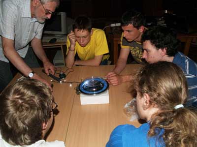 Building of cloud chamber (2010)