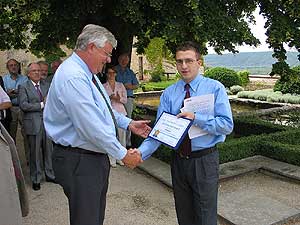 Per Brunzell and Igor Vukovic, ENS YGN Co-Chairperson 2005-2007