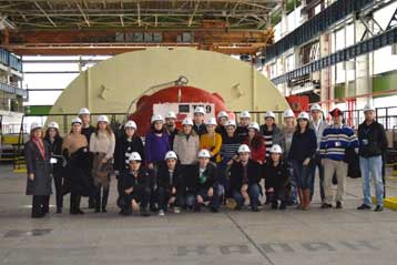 RYG-AREN study trip to the neighbouring Kozloduy NPP