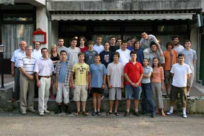 Participants of the first Nuclear Summer Camp (2007)