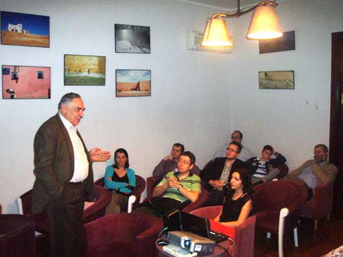 A presentation was given by Nicolae Victor Zamfir