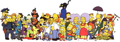 The Simpson’s main characters