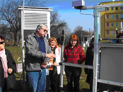 Visit of Slovak hydro-meteorological institute