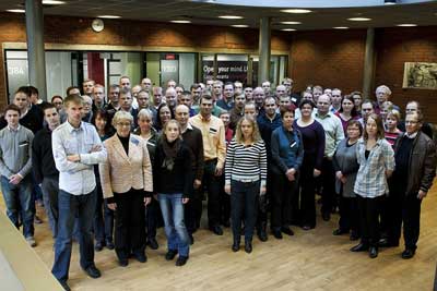 Participants in the 8th YK course at Lappeenranta University of Technology