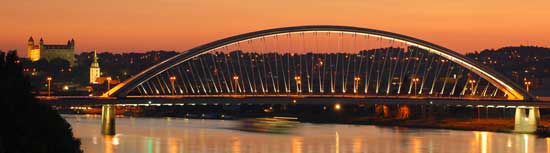 Bratislava Apollo bridge