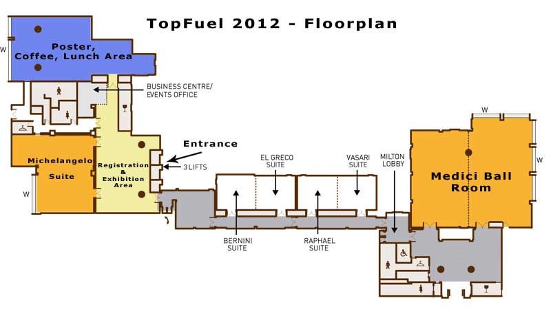 TopFuel 2012 - Floorplan