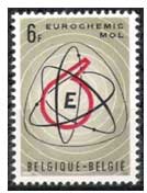 Commemorative stamp, 1966, EUROCHEMIC MOL