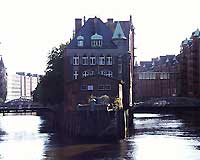 Wasserschloesschen  Speicherstadt