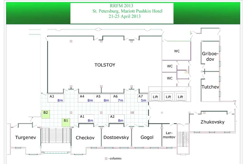 RRFM 2013 - Floorplan